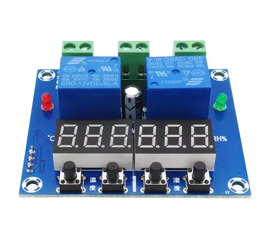 XH-M452 Dijital Nem Sıcaklık Kontrol Kuluçka Termostat DC 12V 10A