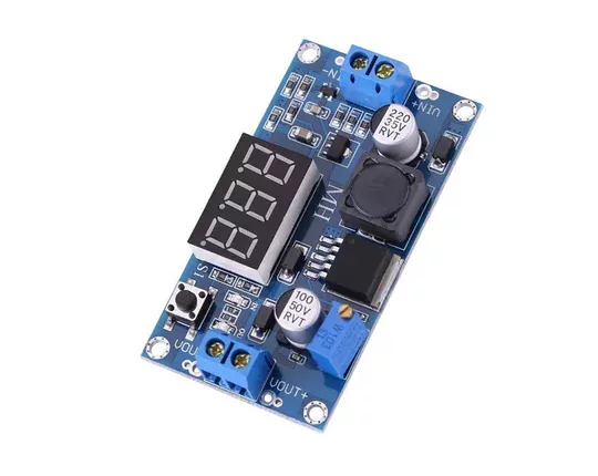 LED Voltmetreli LM2596 3A DC-DC Ayarlanabilir Voltaj Düşürücü LED Voltmetreli LM2596 3A DC-DC Ayarlanabilir Voltaj Düşürücü