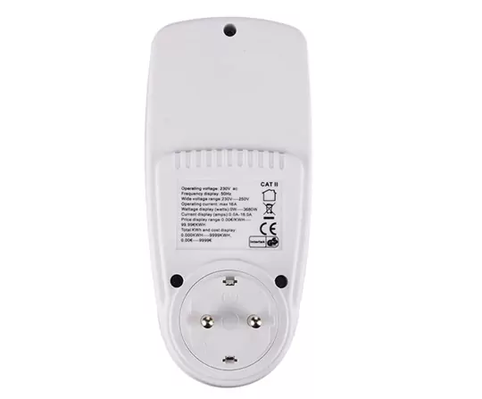 Dijital Wattmetre Enerji Sarfiyat Ölçer Tüketim Ölçer 220V Priz