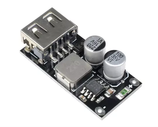 QC3.0 Hızlı Şarj Devresi DC-DC 6-32V Step Down Voltaj Regülatörü QC3.0 Hızlı Şarj Devresi DC-DC 6-32V Step Down Voltaj Regülatörü