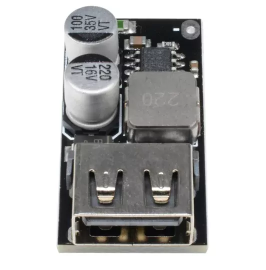 QC3.0 Hızlı Şarj Devresi DC-DC 6-32V Step Down Voltaj Regülatörü QC3.0 Hızlı Şarj Devresi DC-DC 6-32V Step Down Voltaj Regülatörü
