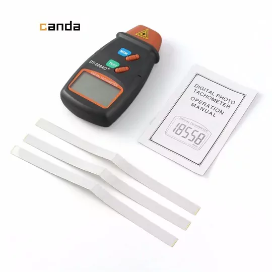 DT-2234C Dijital Lazer Takometre Hız Göstergeli Devir Ölçer