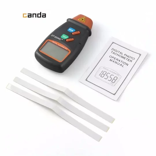 DT-2234C Dijital Lazer Takometre Hız Göstergeli Devir Ölçer