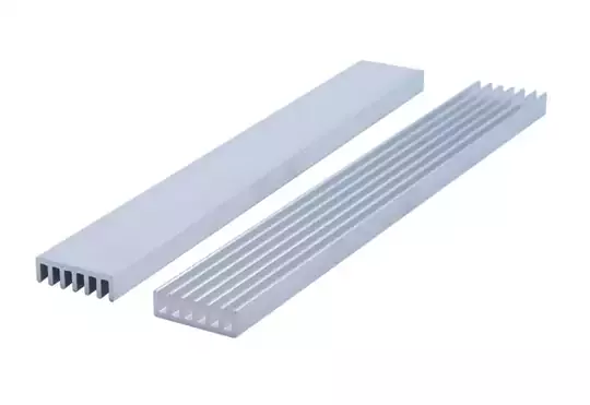 150x20x6mm Yüksek Kalite Isı Dağıtıcı Alüminyum Heatsink
