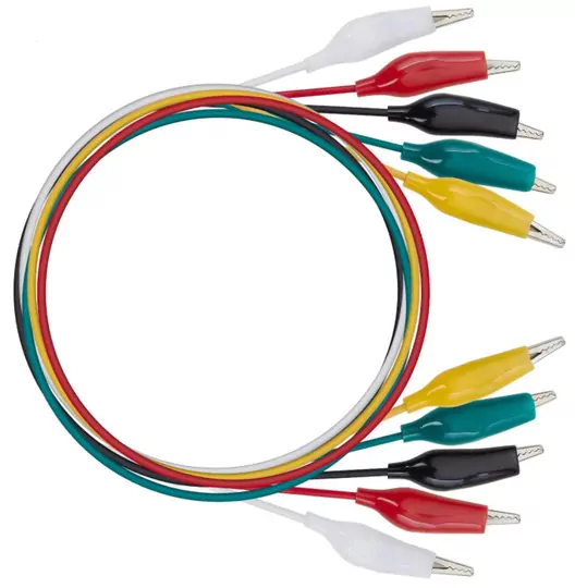 10'lu Krokodil Kablo Timsah Ağızlı Kıskaç Timsah Ağzı 50cm