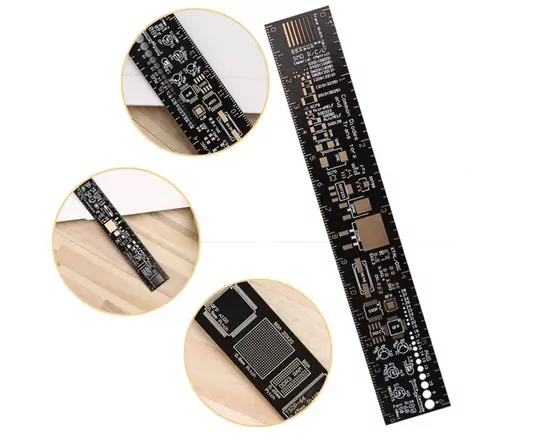PCB Referans Cetveli 15CM PCB Cetvel Elektronik Mühendisleri İçin