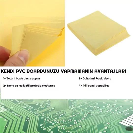 10 Adet A4 Baskı Devre PCB Transfer Kağıdı Devre Prototip Devre 10 Adet A4 Baskı Devre PCB Transfer Kağıdı Devre Prototip Devre