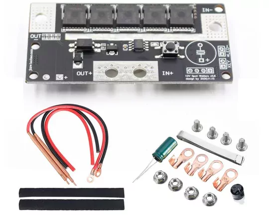 12V Kaynak Punta Devresi DIY 18650 Nikel Şerit Nokta Puntalama