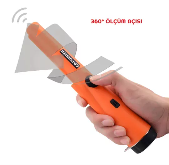 GP Pointer Altın Metal Dedektörü  El Tipi Su Geçirmez Altın Gümüş GP Pointer Altın Metal Dedektörü  El Tipi Su Geçirmez Altın Gümüş