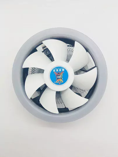 INTEL & AMD Bakır Tabanlı 12CM 1400 RPM Işıklı İşlemci Fanı 4 Pin