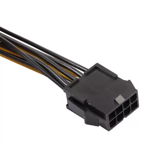 30cm 6 Pin PCI-E to 8 Pin PCI-E Ekran Kartı Power Çevirici Kablo
