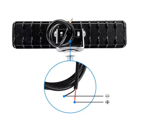 DC 9-60V 16 LED Off Road Projektör Spot Lambası 48W Flood Işık