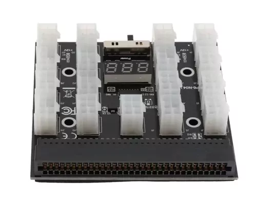12 - 17 PIN ATX 6 PIN Breakout Board Adaptörü Güç Kaynağı Led Kesme Panosu