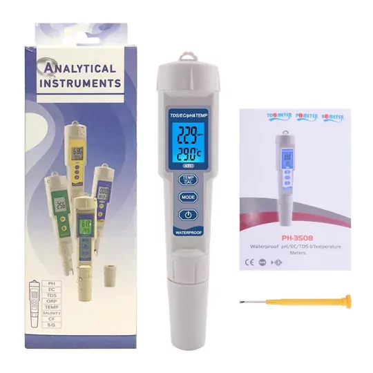 4 in 1 PH EC TDS Sıcaklık Ölçer LED Su Kalite Test Ölçüm Cihazı 4 in 1 PH EC TDS Sıcaklık Ölçer LED Su Kalite Test Ölçüm Cihazı