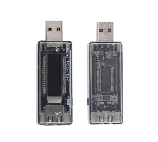 LED Ekranlı USB Voltmetre Ampermetre USB Şarj Kapasitesi Test Cihazı LED Ekranlı USB Voltmetre Ampermetre USB Şarj Kapasitesi Test Cihazı