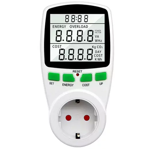 Dijital Wattmetre Enerji Sarfiyat Ölçer Tüketim Ölçer 220V Priz 16A  3680W