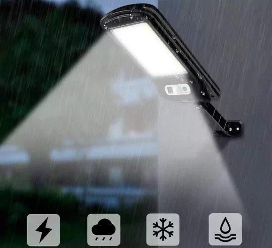 Hareket Sensörlü 120 LED Solar Bahçe Lambası 3 Modlu Dış Mekan Aydınlatma Hareket Sensörlü 120 LED Solar Bahçe Lambası 3 Modlu Dış Mekan Aydınlatma