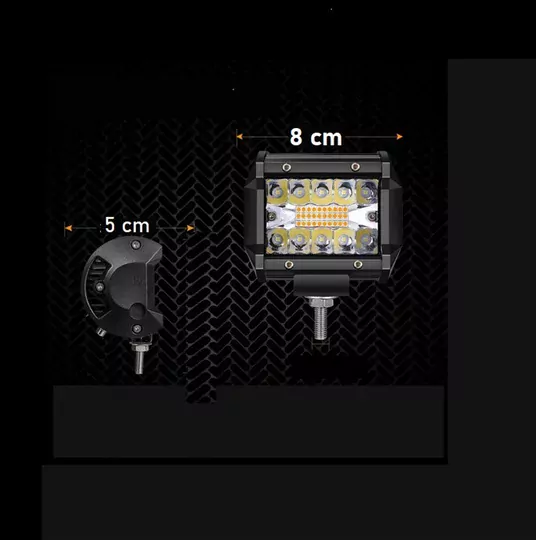 60w Turuncu Beyaz 20 Led'li Tekne Çalışma Lambası