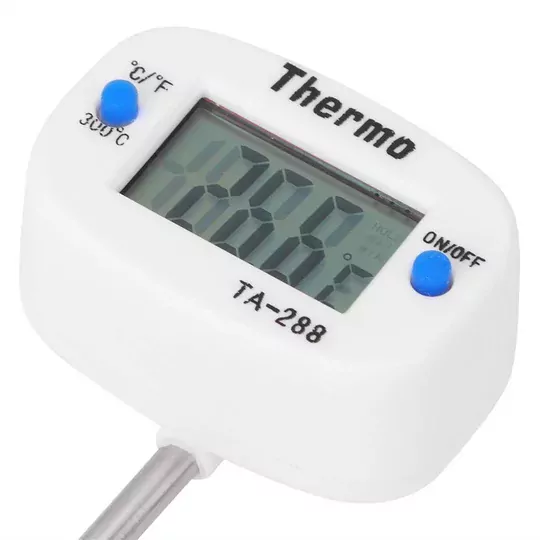 Thermo TA-288 Oynar Başlıklı Dijital Mutfak Yemek Termometresi Paslanmaz Çelik Sıcaklık Ölçer Thermo TA-288 Oynar Başlıklı Dijital Mutfak Yemek Termometresi Paslanmaz Çelik Sıcaklık Ölçer
