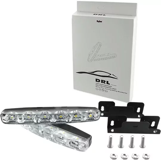 12V Güçlendirilmiş Gövdeli Su Geçirmez 18W Gündüz Ledi 6 LEDli Beyaz Renk Sis Farı 12V Güçlendirilmiş Gövdeli Su Geçirmez 18W Gündüz Ledi 6 LEDli Beyaz Renk Sis Farı