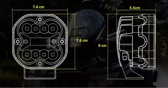 12 Led 36w Su Geçirmez Off Road Çalışma Tekne Lambası 12 Led 36w Su Geçirmez Off Road Çalışma Tekne Lambası