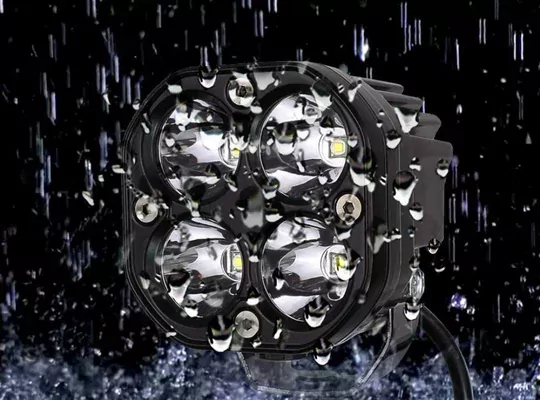 12V 24V 4 LED Çalışma 40W Off Road Tekne Çalışma Lambası
