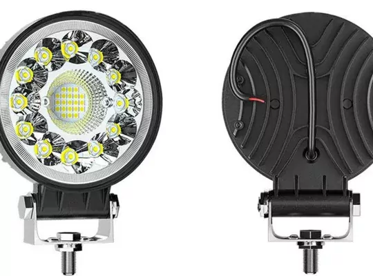 33Led  12-24v Yuvarlak Spot SMD Off Road Tekne Çalışma Lambası