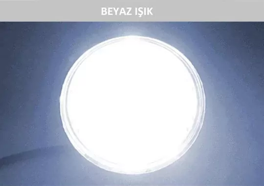 33Led  12-24v Yuvarlak Spot SMD Off Road Tekne Çalışma Lambası