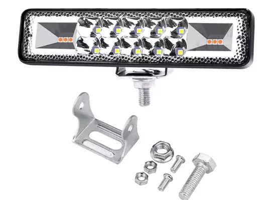 48W Turuncu Beyaz Turuncu 16LED Off Road Tekne Çalışma Lambası 48W Turuncu Beyaz Turuncu 16LED Off Road Tekne Çalışma Lambası