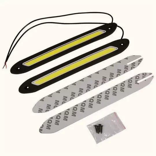 DC 12V Su Geçirmez Kıvrımlı DRL Gündüz Ledi Elastik Kırılmaz Gündüz Farı