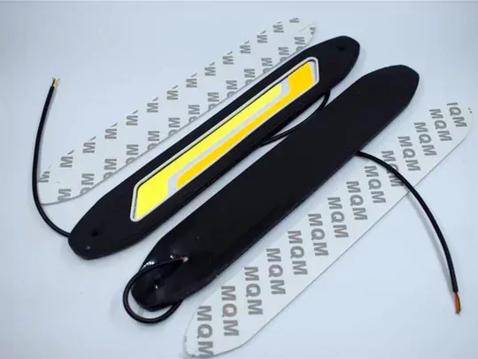 26cm DRL Gündüz Ledi Elastik Su Geçirmez Sinyalli Gündüz Farı Sarı-Beyaz 26cm DRL Gündüz Ledi Elastik Su Geçirmez Sinyalli Gündüz Farı Sarı-Beyaz