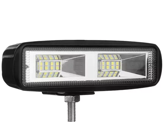 48w 16Led Yatay 12-24v Off Road İş Lambası Beyaz Çalışma Tekne Traktör Araba Işığı
