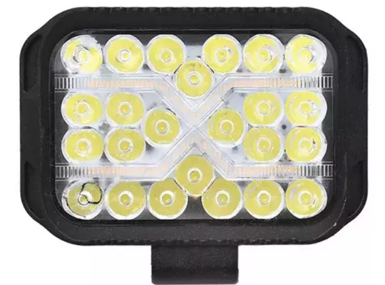 60w Vurgu Spot Lambası Dikdörtgen Kombo Off Road Tekne Çalışma Ledi