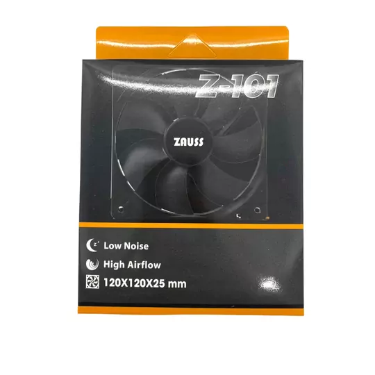 Z-101 Ultra Sessiz 12cm Kasa Fanı 120x120mm Molex Fan 0.3A 1600RPM