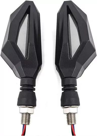 Amerikan Park Modüllü Çift Renk Motosiklet Sinyal LED Takımı 12V DRL Universal Amerikan Park Modüllü Çift Renk Motosiklet Sinyal LED Takımı 12V DRL Universal