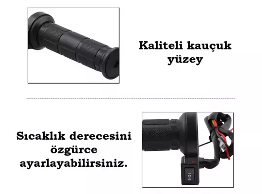 Universal Her Motora Uyumlu - Isıtmalı Elcik Motosiklet Bisiklet El Isıtıcı Universal Her Motora Uyumlu - Isıtmalı Elcik Motosiklet Bisiklet El Isıtıcı