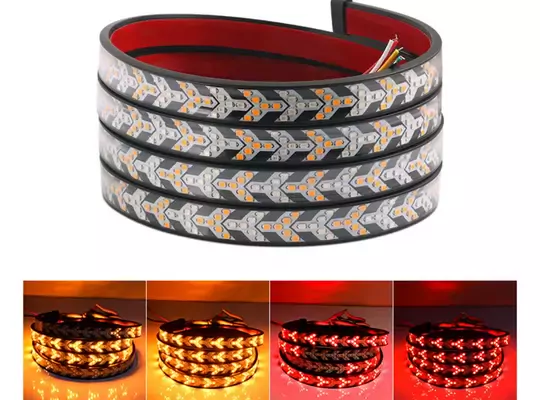 5 Modlu Ok Model Bagaj Altı Kayar Dönüş Fren Sinyalli Esnek Led
