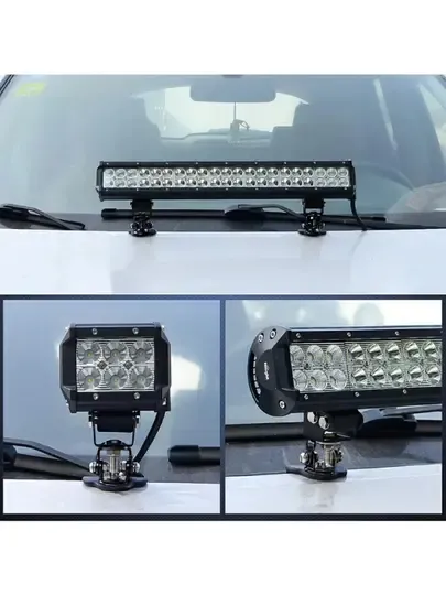 2 Adet Kaput Üstü Led Montaj Ayağı Off Road Led Montaj Aparatı