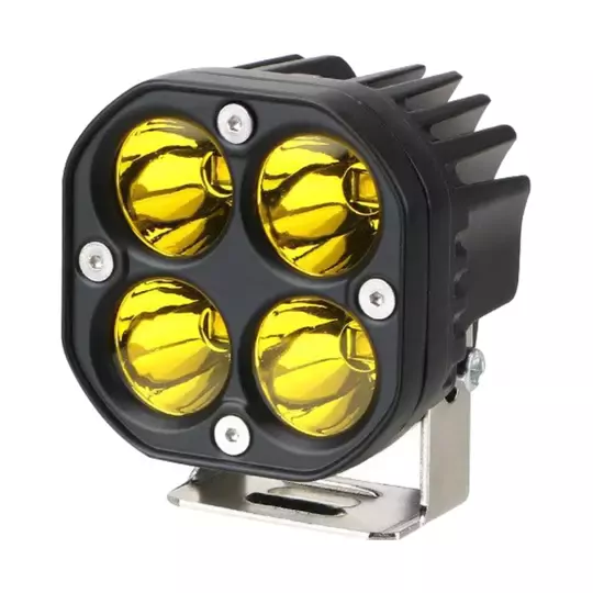 4 LED Çalışma 40W Motosiklet Off Road Tekne Çalışma Lambası Sis Farı