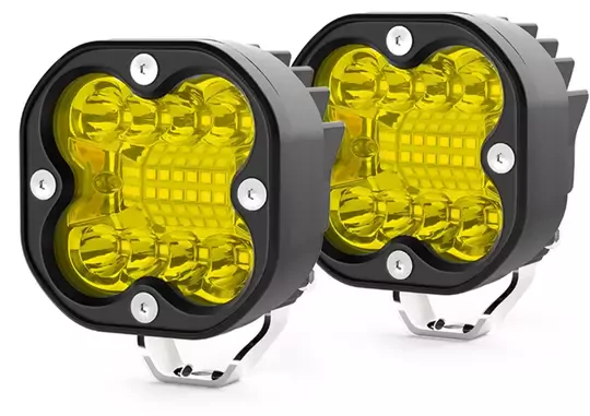 12 Led Sarı 36w Su Geçirmez Off Road Çalışma Tekne Lambası Motosiklet Sis Farı 12/24v
