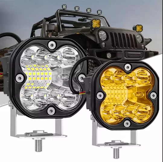 12 Led Sarı 36w Su Geçirmez Off Road Çalışma Tekne Lambası Motosiklet Sis Farı 12/24v 12 Led Sarı 36w Su Geçirmez Off Road Çalışma Tekne Lambası Motosiklet Sis Farı 12/24v
