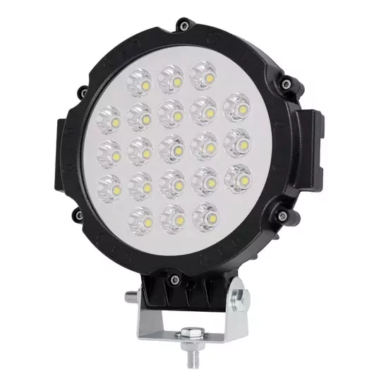 21 Ledli 63W Off Road Led Sis Farı Su Geçirmez 12V 24V Yuvarlak Çalışma Lambası