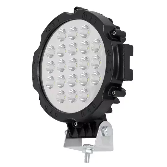 21 Ledli 63W Off Road Led Sis Farı Su Geçirmez 12V 24V Yuvarlak Çalışma Lambası