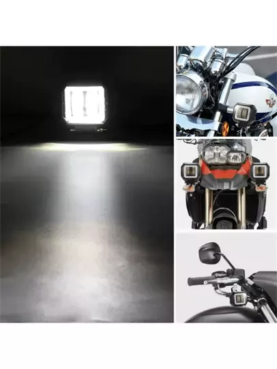 6D Dikdörtgen Off Road Spot Sis Lambası 12Cm 2 LED 20W Çalışma Işığı 6D Dikdörtgen Off Road Spot Sis Lambası 12Cm 2 LED 20W Çalışma Işığı