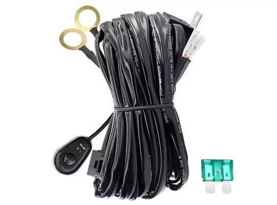 300W 16 AWG Kablo Demeti 15A Off Road Led Açma Kapama Kumandalı Kablo