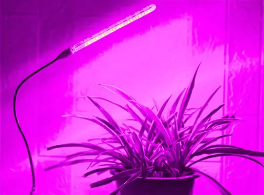 Taşınabilir Bitki Büyütme Lambası 21 LED 5730 SMD Stick Led ve Uzatma Aparatı