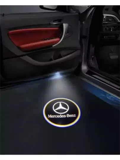 Kapı Altı Logo Lamba Pilli Sensörlü Kolay Montaj Kapı Altı Logo Lamba Pilli Sensörlü Kolay Montaj