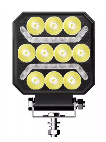 15W Kare 10 Ledli Sis Farı Off Road Çalışma Tekne Lambası 15W Kare 10 Ledli Sis Farı Off Road Çalışma Tekne Lambası