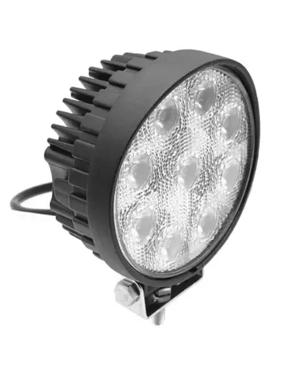 22W Kare 9 Ledli Sis Farı Off Road Çalışma Tekne Lambası