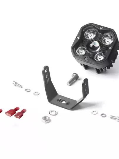 16w Yuvarlak 9 Ledli Kombo Sis Farı Off Road Çalışma Tekne Lambası